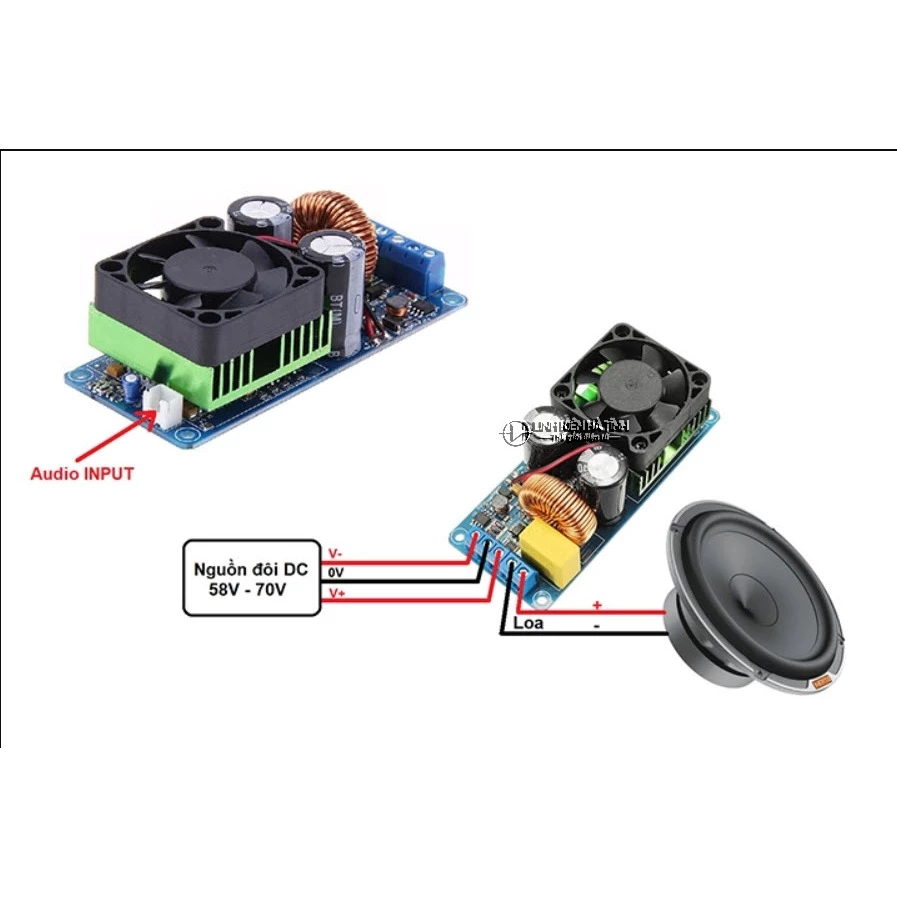Mạch khuếch đại công suất IRS2092S IRS2092 500W Class D
