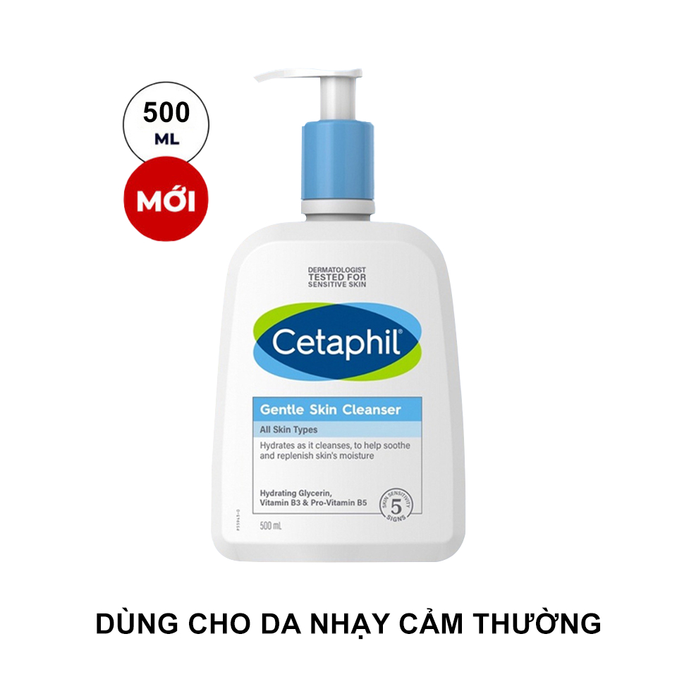 Ảnh Sữa Rửa Mặt Cetaphil Gentle Skin Cleanser 1000ML, 500ML, 250ML, 125ML 4