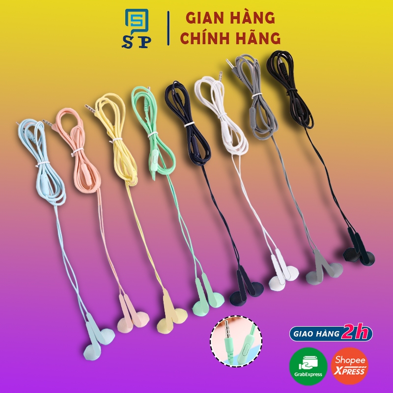 Tai nghe có dây gaming S P U19 có mic phone chống ồn chơi game hay như tai nghe bluetooth