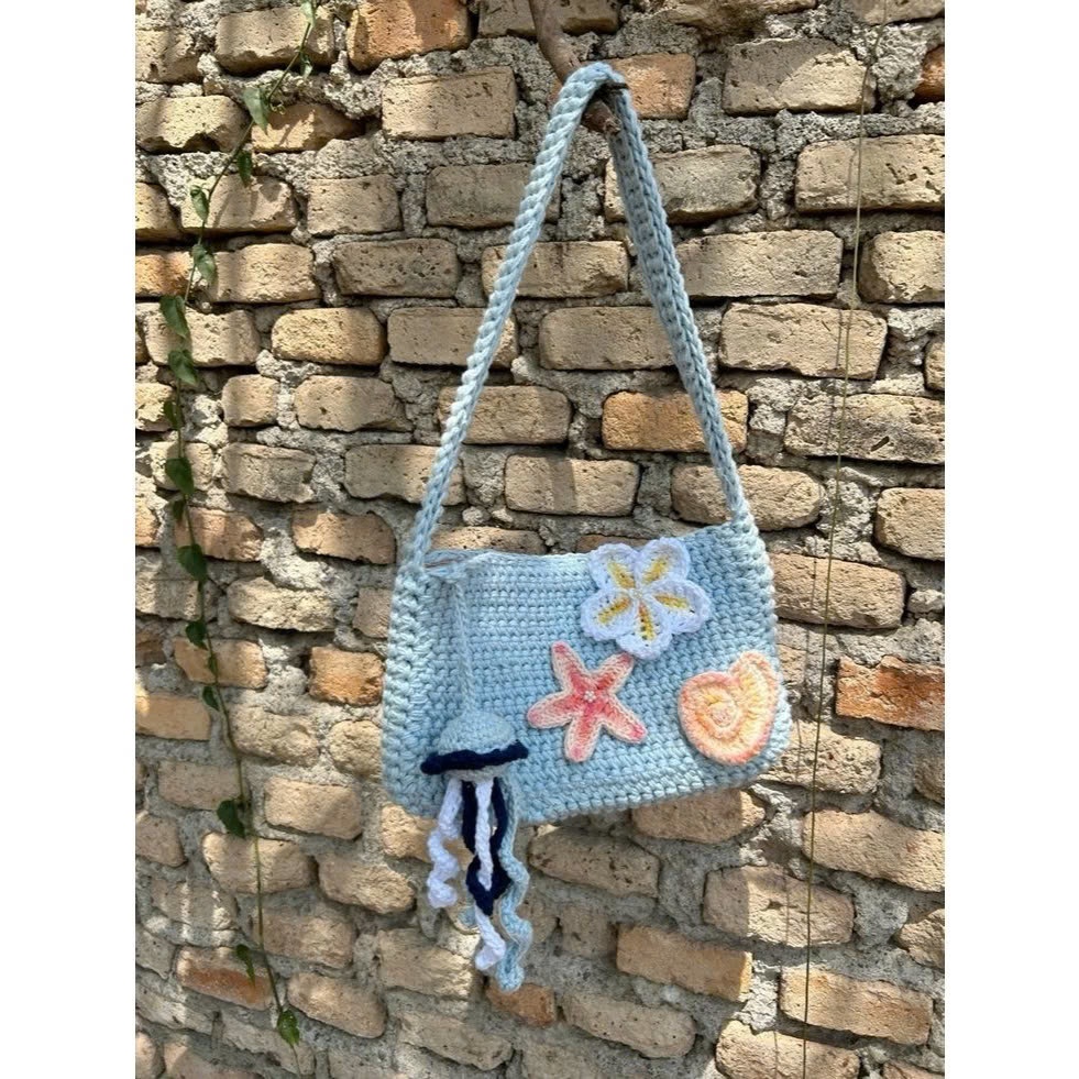 [Handmade] Túi len xinh đi biển | Shopee Việt Nam