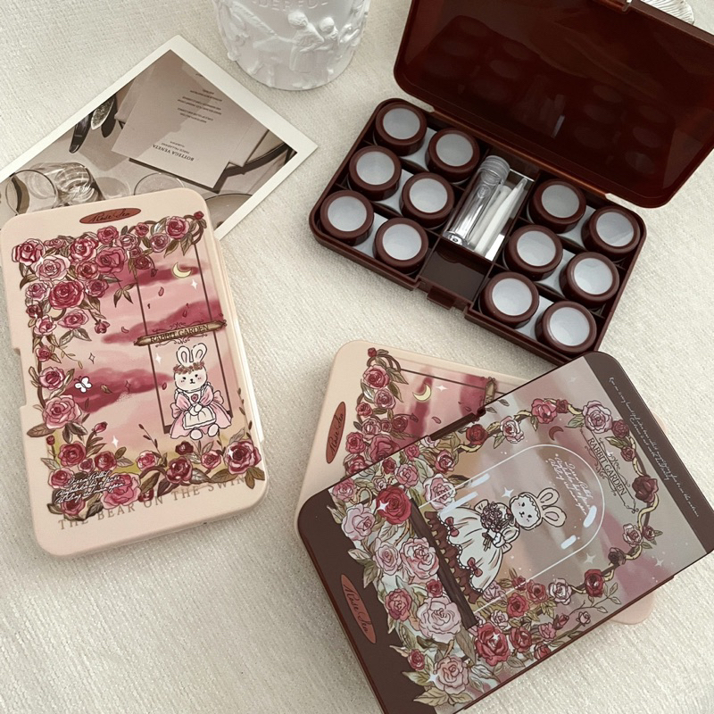 khay đựng Lens Rabit garden 6 ô Muneyes