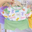 Đồ bộ bé gái vải tăm lạnh size 6 -14kg may rộng rãi, vải co giãn, mềm mại, hình in rõ nét