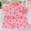 Đồ bộ bé gái vải tăm lạnh size 6 -14kg may rộng rãi, vải co giãn, mềm mại, hình in rõ nét