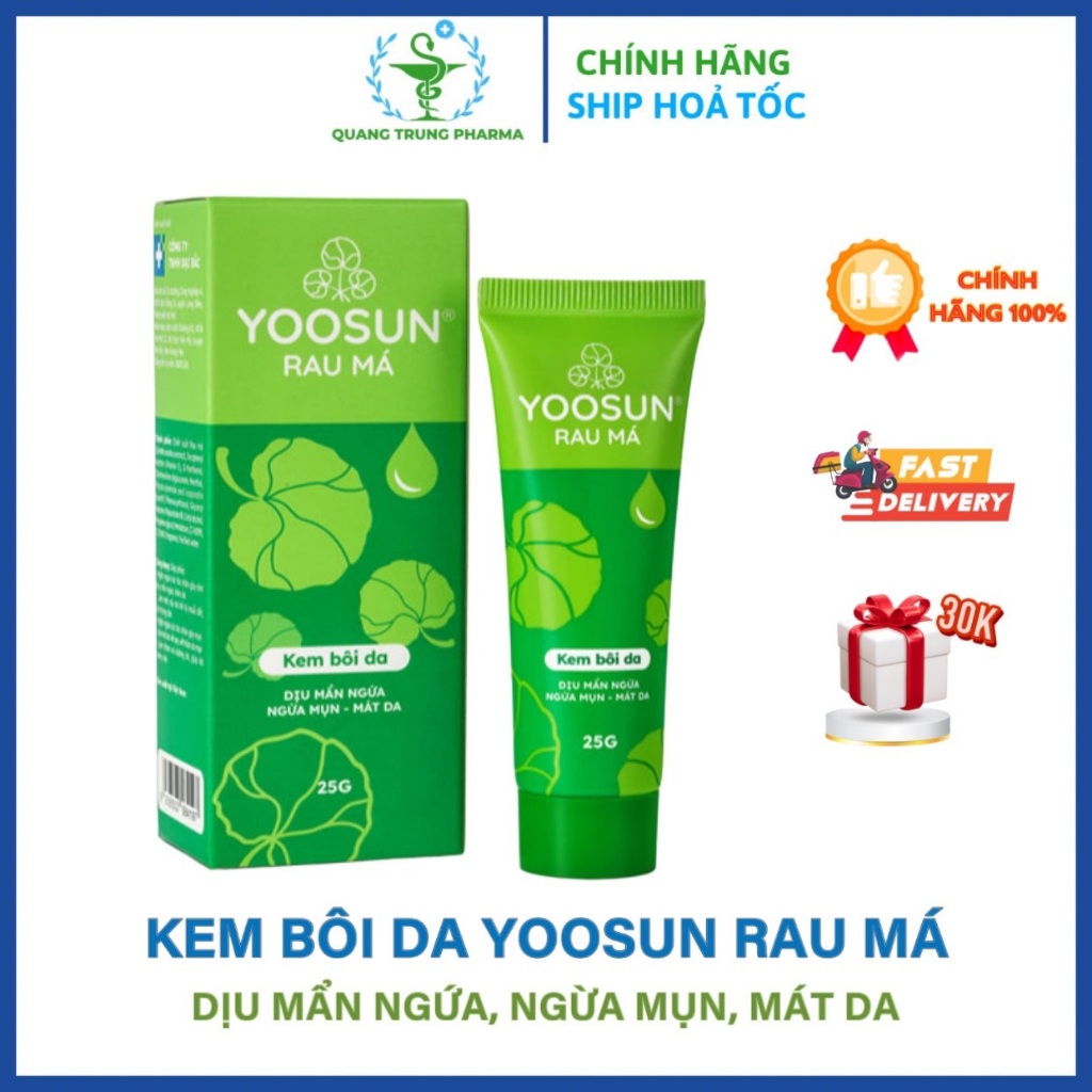 Yoosun Rau Má Ngừa Rôm Sảy, Mẩn Ngứa, Hăm Tã, Muỗi Đốt Cho Bé, Kem Ngừa ...