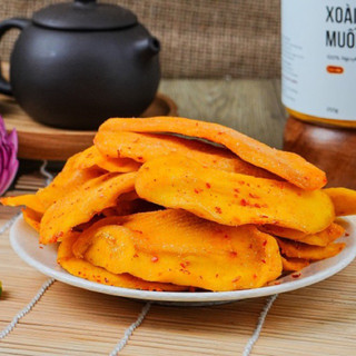 THUYTIENFOOD  Xoài Muối Ớt – Ăn Vặt Chua Cay Ngon – Snack Truyền Thống Túi 250gr/500gr