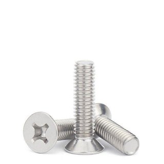 (INOX201) 50 cái M4 vít pake đầu bằng thân bulong inox201 M4