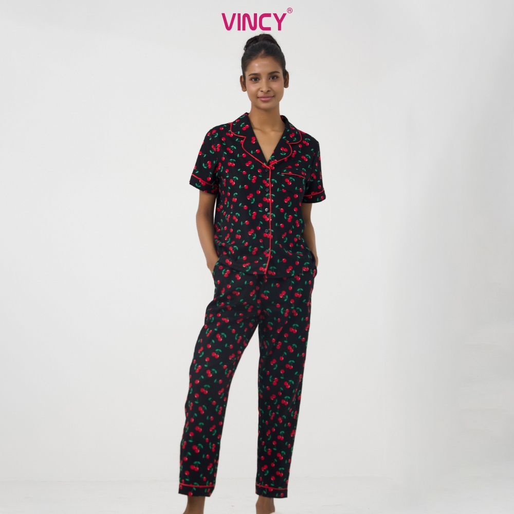 Ảnh Bộ Đồ Kate Dài Nữ Vincy BKD135W01 2
