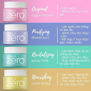 [Banila] SÁP TẨY TRANG BANILA CO CLEAN IT ZERO
