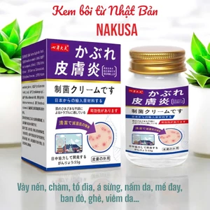 Kem bôi da liễu NAKUSA vảy nến, chàm, chống ngứa, mề đay, nấm hắc lào tổ đỉa, ban đỏ, ghẻ, á sừng