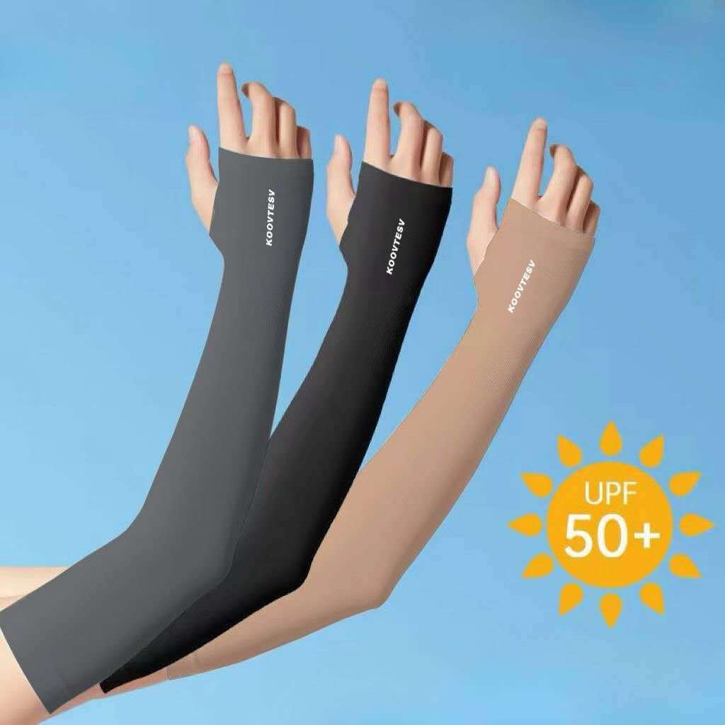Găng tay chống năng UPF 50+ cao cấp, bao tay chống nắng chất liệu cotton thun lạnh thoáng khí - Ekiu Shop