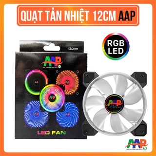 Quạt Tản Nhiệt Fan Case 12CM A Auto RGB – Tự Động Đổi Màu Quạt Máy Tính RGB – Tản Nhiệt PC, LED