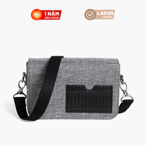Túi Nam Nữ LAGOM Da Thật - Flap Crossbody Bag