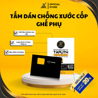 Tấm dán chống xước bảo vệ cốp ghế phụ dành cho xe MAZDA( tấm dán chất liệu Carbon Air Fiber)