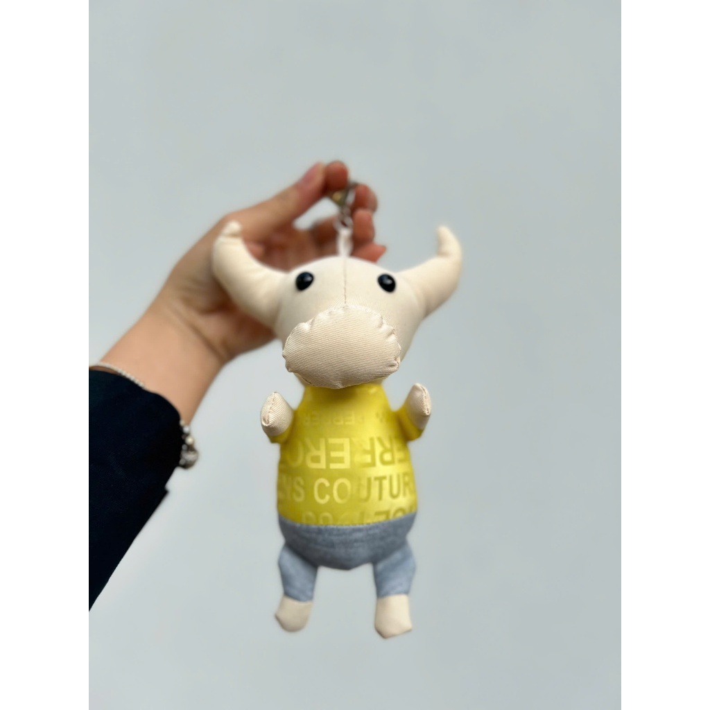 Móc Treo Chìa Khóa Treo Balo Hình Thú Nhồi Bông Siêu Dễ Thương Blindbox Ngẫu Nhiên - Babi mama