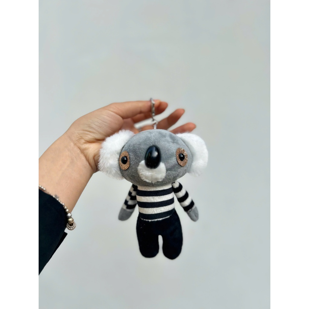 Móc Treo Chìa Khóa Treo Balo Hình Thú Nhồi Bông Siêu Dễ Thương Blindbox Ngẫu Nhiên - Babi mama