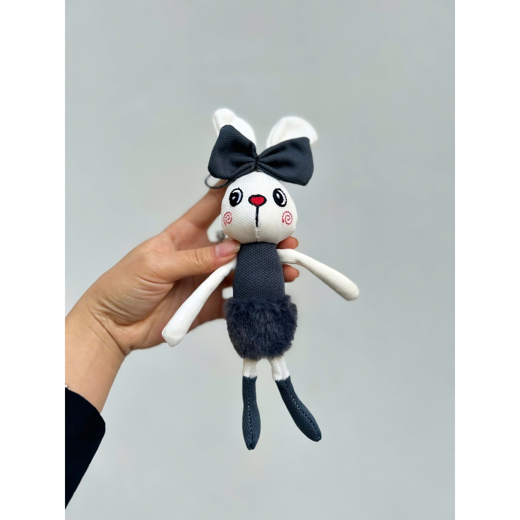 Móc Treo Chìa Khóa Treo Balo Hình Thú Nhồi Bông Siêu Dễ Thương Blindbox Ngẫu Nhiên - Babi mama