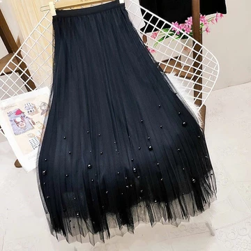 Chân váy đính ngọc, chân váy nữ, chân váy freesize, dưới 70kg, chất liệu thoáng mát