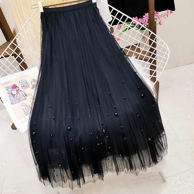 Chân váy đính ngọc, chân váy nữ, chân váy freesize, dưới 70kg, chất liệu thoáng mát
