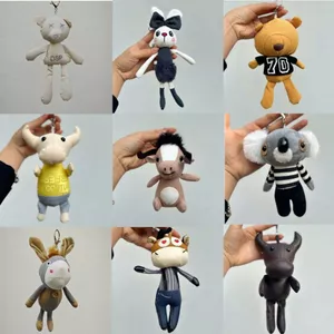 Móc Treo Chìa Khóa Treo Balo Hình Thú Nhồi Bông Siêu Dễ Thương Blindbox Ngẫu Nhiên - Babi mama