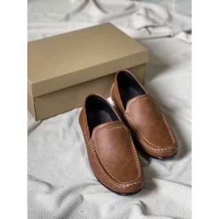 Giày lười nam da trơn đế khâu kiểu dáng lịch lãm sang trọng size 39 đên 44(CLRK)
