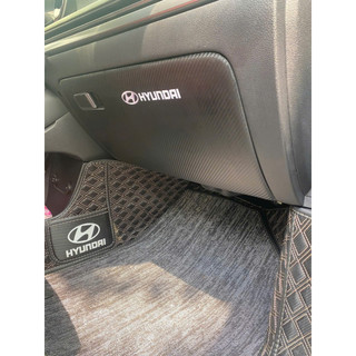 Tấm dán chống xước bảo vệ cốp ghế phụ dành cho xe HYUNDAI( tấm dán chất liệu Carbon Air Fiber).
