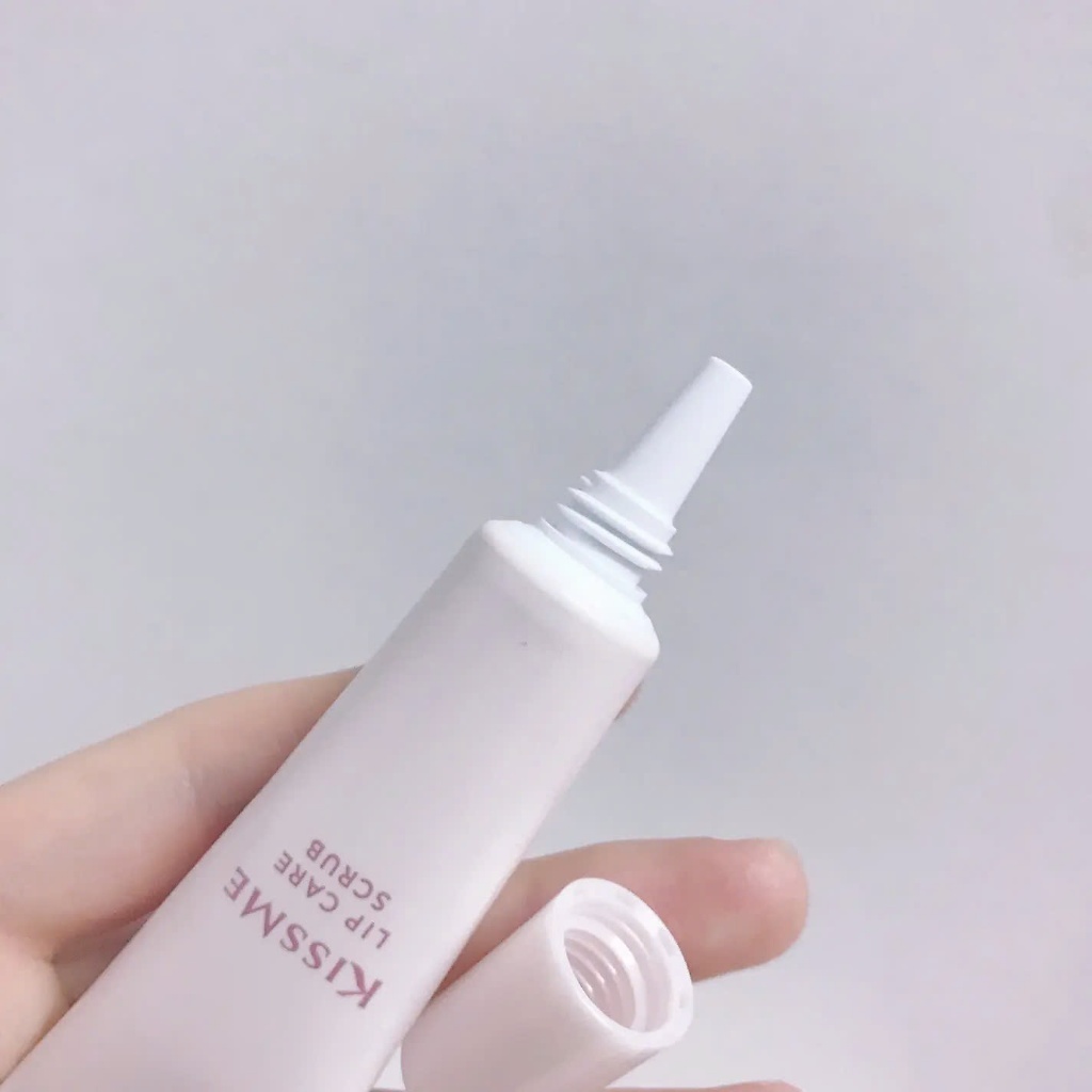 Kem Tẩy Tế Bào Chết Vùng Da Môi Kissme Puchi Mochi Lip Scrub Dưỡng Môi Mềm Mịn 10g