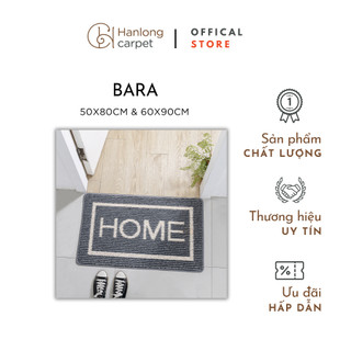 [H] Thảm chùi chân BARA cao cấp thấm hút tốt, đế thảm được làm từ cao su non bám chắc sàn, bền bỉ