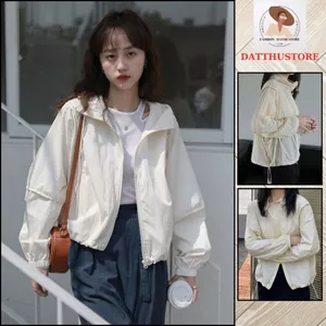 Áo chống nắng cho nữ mùa hè ,mỏng, sành điệu , đa năng, ngắn, áo khoác thoáng khí (datthustore-MS66)