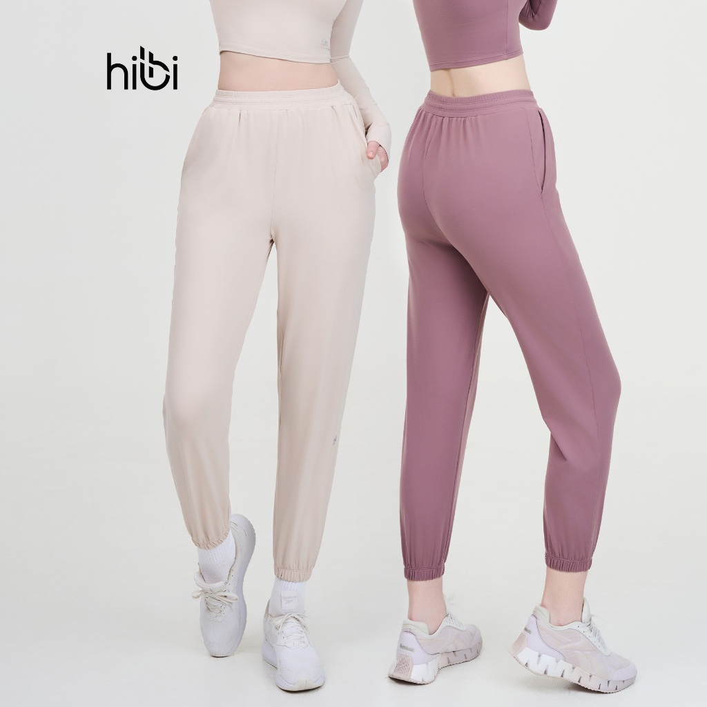 Ảnh Quần Jogger Tập Yoga Gym Hibi Sports QD318, Kiểu Jogger Có Dây Rút Trong, Có Túi 2 Bên 2