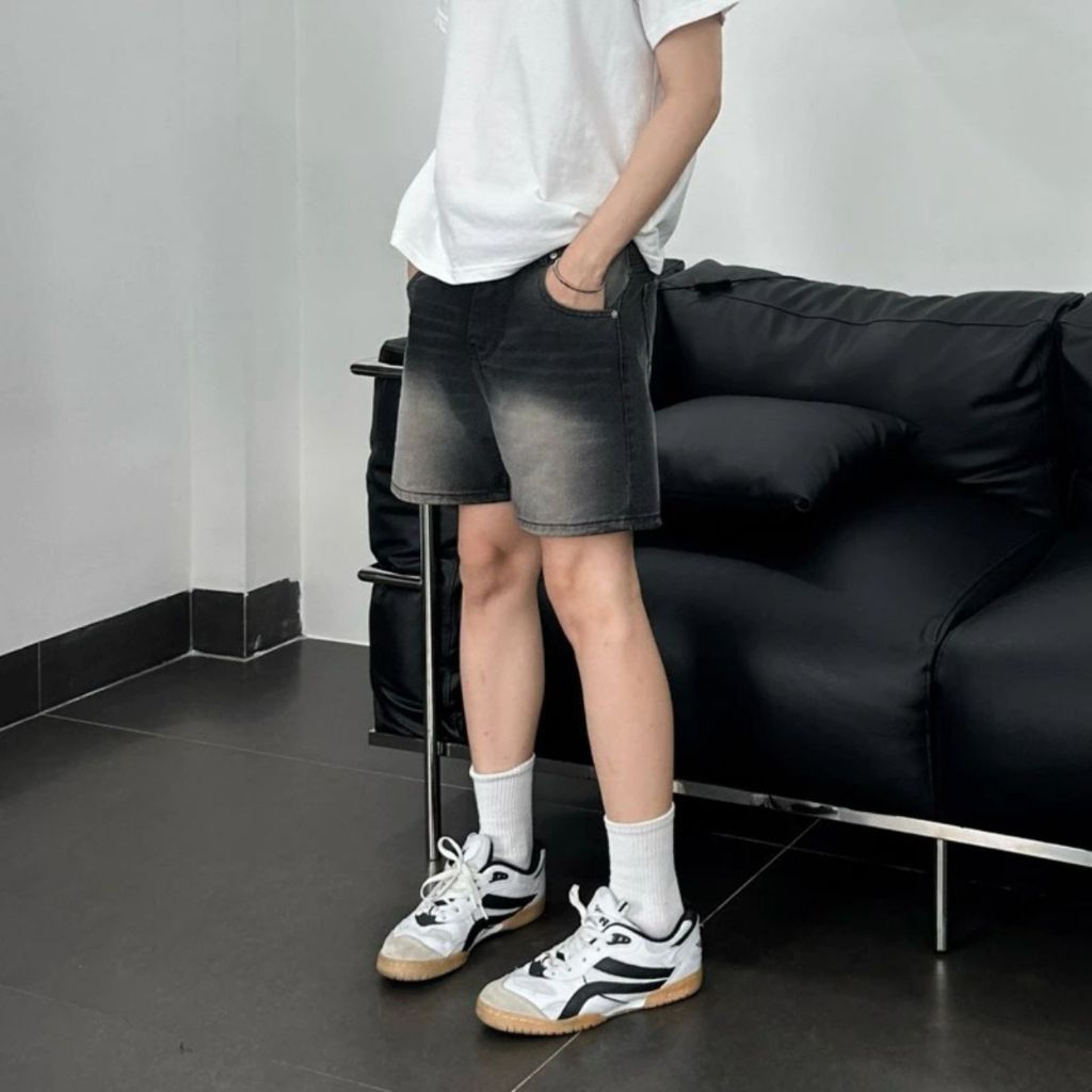 [XẢ KHO] Quần short jean nam ZGO quần jean ống rộng form trên gối chất vải jean dày dặn QZG04 | BigBuy360 - bigbuy360.vn