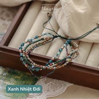 Wildx - Vòng Tay Sắc Màu Nhiệt Đới - Đá Pha Lê - Quà Tặng Phong Cách Mang Ý Nghĩa May Mắn, Bình An