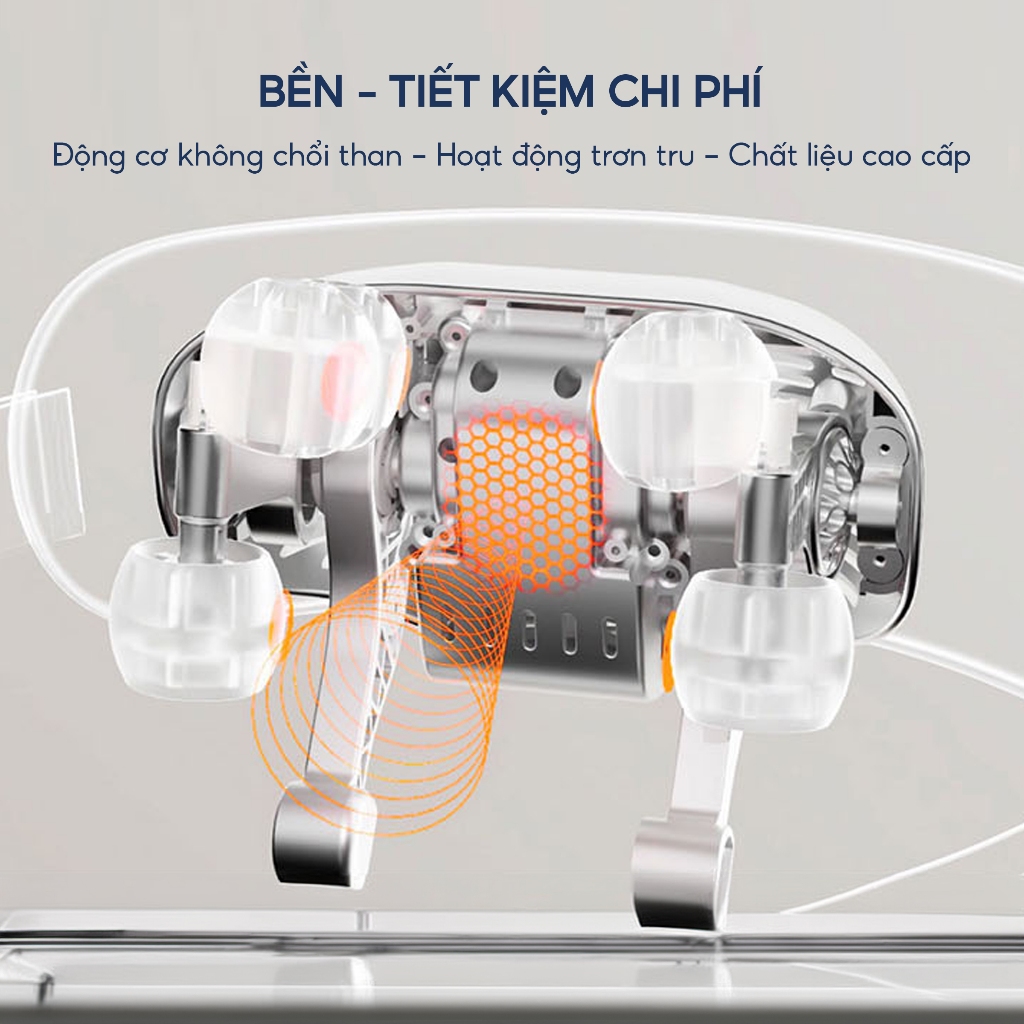 Ảnh Combo Máy Massage Cổ BUMAS M3 Pro Và Máy Massage Đầu Gối BUMAS M6 Pro 3