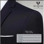 Bộ Vest Nam Phong Cách Hàn Quốc Kiểu Dáng Basic Chất Liệu Vải Tuyết Mưa Lịch Lãm — ảnh 2