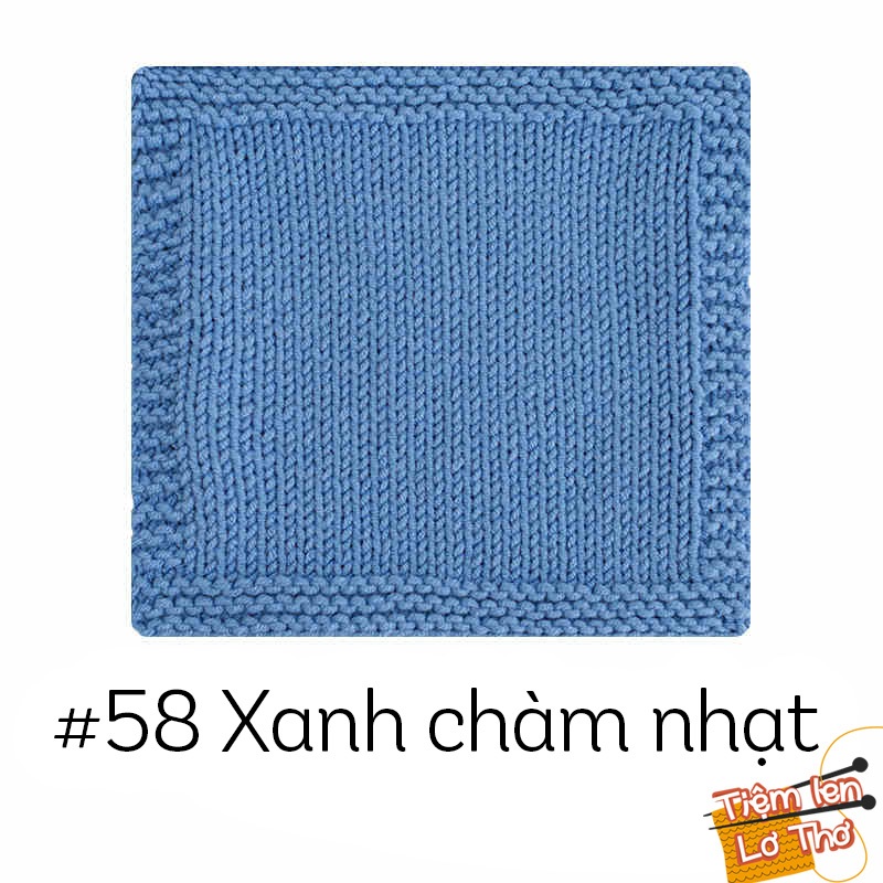 58 Xanh chàm nhạt