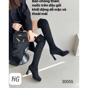 👠👠👠❤️❤️ Bốt gối đúp đế siêu ôm