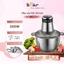 Máy xay thịt Bear QSJ-C04H5 cối inox CAO CẤP 2.5L, 2 Bộ dao, động cơ 350W êm ái, máy xay đa nang, xay rau củ quả