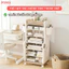 Kệ Giá Sách Đa Năng 6 Tầng Cao Cấp Cho Bé, Kệ Đựng Đồ Dày Dặn Chắc Chắn Màu Sắc Pastel Thiết Kế Hiện Đại - GS05