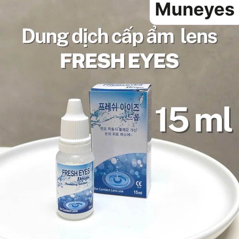 Nước nhỏ mắt Fresh eye Xanh 15ml Muneyes