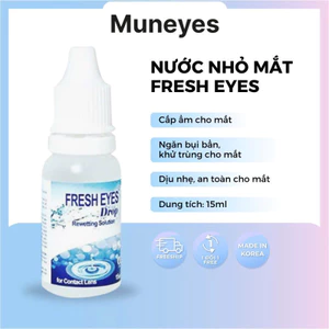 Nước nhỏ mắt Fresh eye Xanh 15ml Muneyes