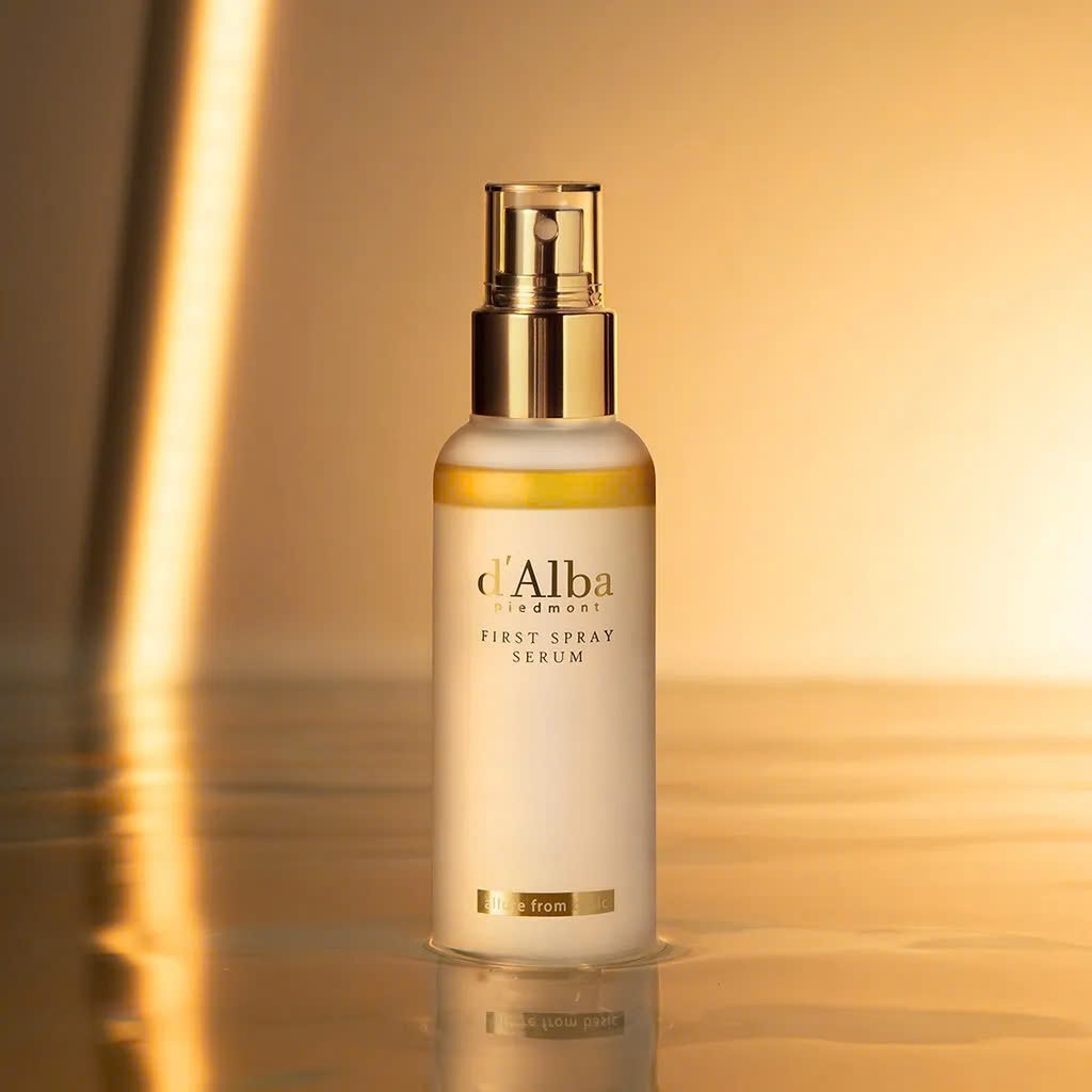 Serum Dạng Xịt Khoáng d'Alba Căng Bóng Da First Spray Serum 100ml