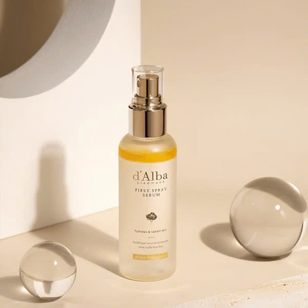 Serum Dạng Xịt Khoáng d'Alba Căng Bóng Da First Spray Serum 100ml