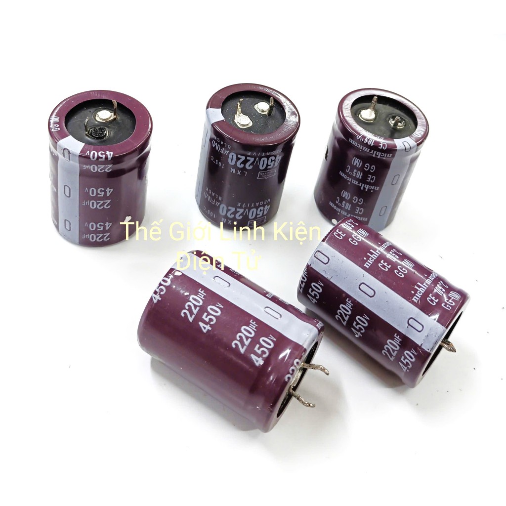 Tụ 220mF/450v ( 3cm x 4cm ) nâu | Shopee Việt Nam