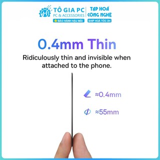 Vòng Kim Loại Magsafe Magnetic Metal Ring - Hỗ Trợ Sạc Không Dây Gắn Phụ Kiện Cho Mọi Điện Thoại