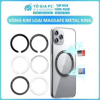 Vòng Kim Loại Magsafe Magnetic Metal Ring - Hỗ Trợ Sạc Không Dây Gắn Phụ Kiện Cho Mọi Điện Thoại