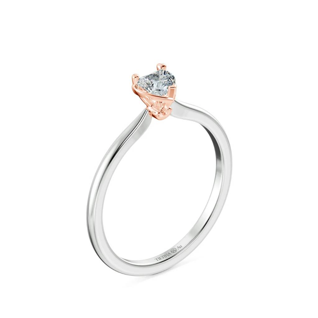 [CHAT TRƯỚC KHI ĐẶT] Nhẫn Cầu Hôn Tierra Candy Kiss BCH7108 Vàng 10K 14K 18K Viên Chủ Trái Tim Đá CZ Ngọt Ngào Xinh Xắn