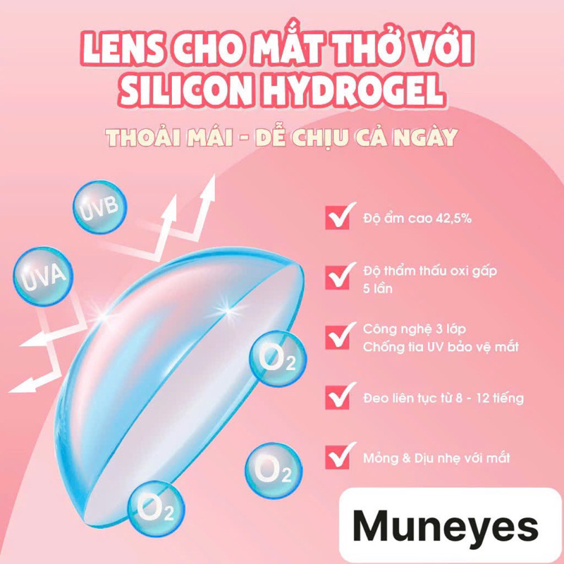 Nước ngâm Lens kính áp tròng frenz-pro B5 150ml Muneyes