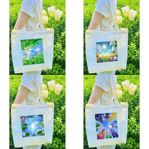 Bộ Sưu Tập mẫu Hot Túi Tote vải Canvas cực đẹp - túi đeo vai hình bầu trời xanh tươi mát nhiều hình 35x40 tota062