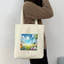 Bộ Sưu Tập mẫu Hot Túi Tote vải Canvas cực đẹp - túi đeo vai hình bầu trời xanh tươi mát nhiều hình 35x40 tota062