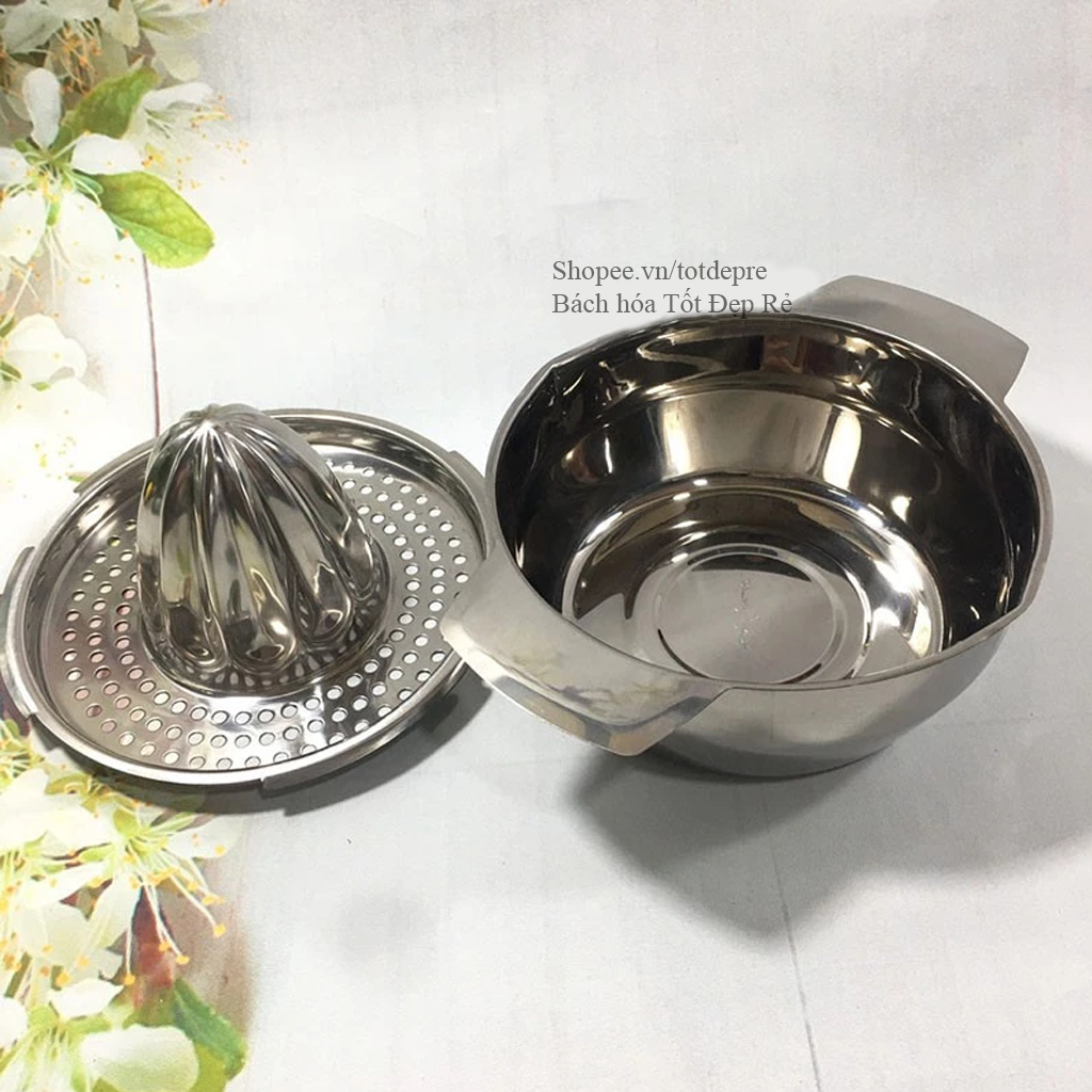 Dụng cụ vắt cam inox dày bền đẹp tiện dụng