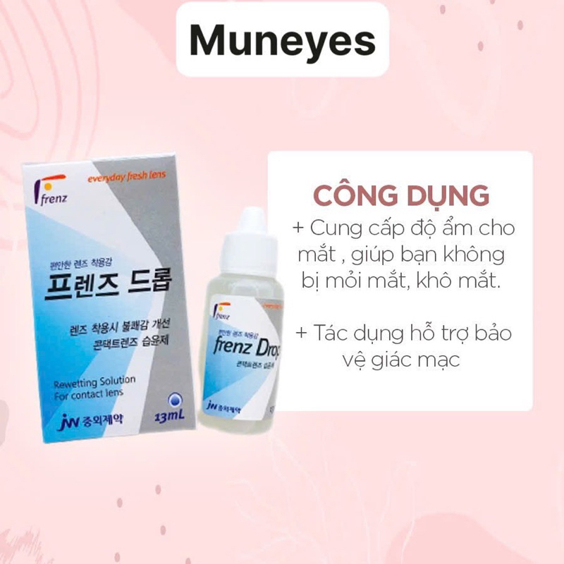 Nước nhỏ mắt Frenz-pro B5 15ml Muneyes